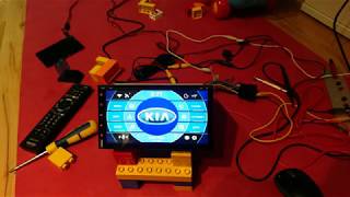 KIA RIO 2012 german ANDROID HEAD UNIT UPGRADE [upl. by Fenn3]