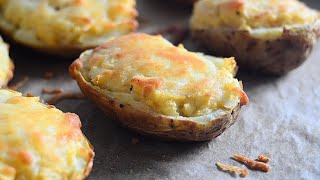 Twice Baked Potatoes Stuffed With Chicken [upl. by Merideth679]