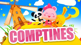 Comptines des Titounis Enfants 70min [upl. by Hanauq]