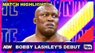 Bobby Lashleys AllMighty Dynamite Debut Sees A House Call Clip  AEW Dynamite  TBS [upl. by Earized]