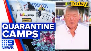 Coronavirus New proposals for quarantine facilities across Australia  9 News Australia [upl. by Aihsram8]