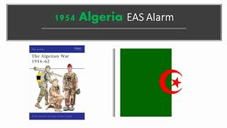 1954 Algeria EAS Alarm [upl. by Aikin]