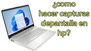 cómo hacer capturas de pantalla en laptop [upl. by Alhan]