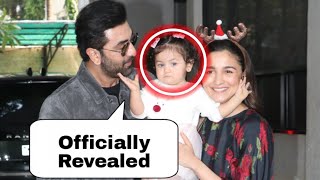 Ranbir Kapoor amp Alia Bhatt Revealed Daughter Raha Kapoor Face In Front Of Media On Merry Christmas [upl. by Rohn228]