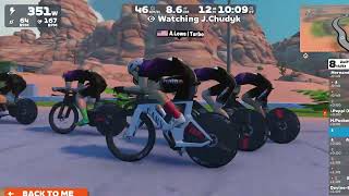 Zwift Racing League 2425  ATLANTIC Southern Div 1  Cat A  TTT  Tick Tock x 2 laps 36 km [upl. by Leda]