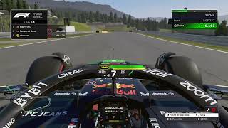 F1 24 Austria Hotlap and Setup  103390 [upl. by Rickert543]