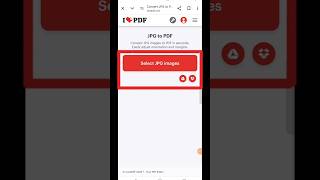 how to convert jpg to pdf in mobile  image to pdf  jpg to pdf convert kaise kare [upl. by Morentz]