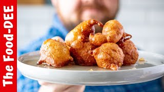 How To Make Greek Honey Doughnuts Loukoumades [upl. by Patrice250]