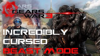 Gears Of War 3  Incredibly Cursed Beast Mode Part 1 [upl. by Cleary]