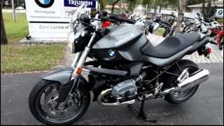 2012 BMW R1200R Low in Grey at Euro Cycles of Tampa Bay [upl. by Idnew721]