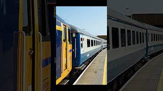 GBRFs 69 011  Leicester 17824 networkrail diesel train [upl. by Anattar618]