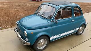 Walk Around 1970 Fiat 500 L [upl. by Chew]