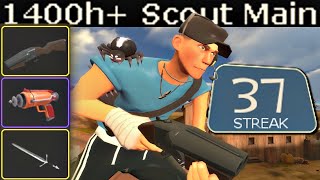 The Magician Scout🔸1400 Hours Experience TF2 Gameplay [upl. by Arytahs]