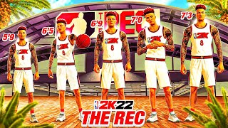 THE BEST REC CENTER BUILDS AT EVERY POSITION IN NBA 2K22 NEXT GEN [upl. by Bealle427]