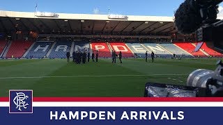 ARRIVAL  Betfred Cup Semi Final [upl. by Ahsinroc]