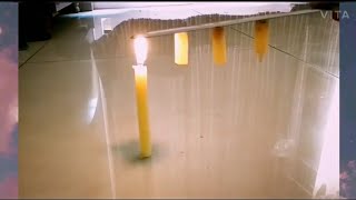 simple experiment showing conduction process of transferring heat [upl. by Chemash572]