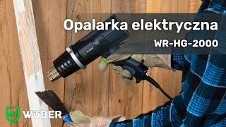 OPALARKA ELEKTRYCZNA WRHG2000  Użytkowanie i funkcje [upl. by Dimitry]