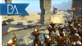 SIEGE OF FORGOTTEN FORTRESS  Third Age Total War Gameplay [upl. by Esinrahs]