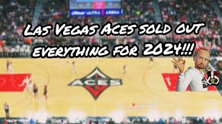 Las Vegas Aces Already Sold Out Of Season Tickets😱 lasvegasaces wnba espn ajawilson hoops [upl. by Harmaning836]