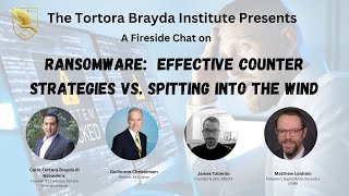 Fireside Chat Ransomware Effective counter strategies vs spitting into the wind [upl. by Russia]