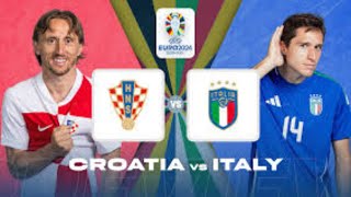 Croatia vs Italy  1  1  98 min goal  highlights [upl. by Magdalena]