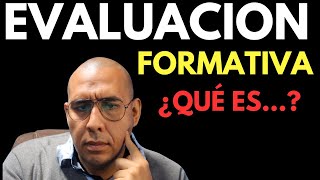 Evaluación para el aprendizaje ¿Qué es la evaluación formativa [upl. by Aicinat]