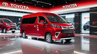 2025 Toyota Minibus Review Efficient Group Transportation [upl. by Effy123]