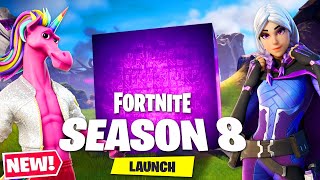 NEW SEASON 8 is HERE Fortnite Battlepass Skins Map Changes  MORE [upl. by Downall230]