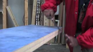 Laminate Countertops  Proper Way to Use a File [upl. by Kaehpos]