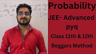 JEEAdvanced problem from probability using permutation combination Class11th amp 12th [upl. by Pooley]