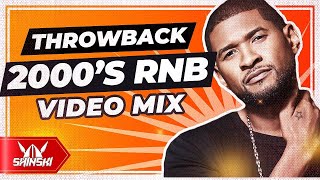 2000s Throwback RampB Clean Video Mix 3 Dj Shinski Usher Next Lloyd Donell Jones Faith Evans [upl. by Acimad]