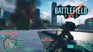 Three kills in one sight with PKPBP weapons in Battlefield 2042 [upl. by Schnur]