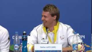 Stefan Luitz und Co rechnen quotmit allem bei Felix Neureutherquot  Olympische Winterspiele Sotschi 2014 [upl. by Arhsub]