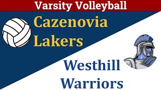 Varsity Volleyball vs Westhill  10212024 [upl. by Ysle]