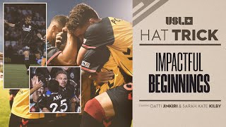 3 teams 3 impactful starts  USL Championship Hat Trick [upl. by Aremihc]