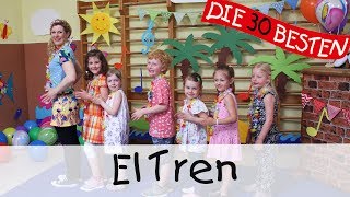 👩🏼 El Tren  Singen Tanzen und Bewegen  Kinderlieder [upl. by Attiuqaj291]