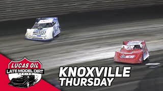 Knoxville MAGIC  2023 Lucas Oil Late Model Nationals Thursday at Knoxville Raceway [upl. by Vince]