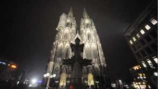 Earth Hour 2013 Der Kölner Dom versinkt in der Dunkelheit [upl. by Meill27]