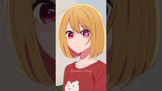 Ruby Hoshino but with short hair 推しの子 星野ルビー  Oshi No Ko oshinoko anime animeart fyp art [upl. by Annabell]