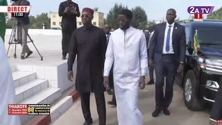 THIAROYE 44 Président Diomaye et PM SONKO au Camp Thiaroye pour la commémoration du massacre [upl. by Nevaj406]