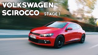 VW Scirocco 14TSI Stage1 POV amp 0100kmh Test [upl. by Inoy]