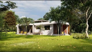 Modern Tropical Architectural Design  3 Bedrooms  2122sqft 🇯🇲🌴 Vid 3 architecturaldesign [upl. by Alset]