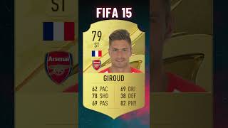 Olivier GIROUD FIFA EVOLUTION 🇫🇷 Fifa 12  Fifa 23 [upl. by Rosemaria]