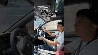 PROTON X50 TEST TRACK protoncars [upl. by Lehcyar]