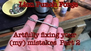 Metalsmith tutorials Creative ways to fix mistakes engrave and solder sterling silver Part 2 [upl. by Raymond]