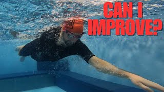 Trying to improve my front crawl technique [upl. by Anotyad]