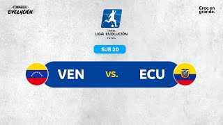 VENEZUELA VS ECUADOR  CONMEBOL LIGA EVOLUCIÓN de FUTSAL  Zona Norte  SUB20 [upl. by Assenad]