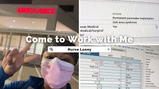 WEEKLY VLOG  COME TO WORK WITH ME  LAST WEEK IN THE ER [upl. by Asilrac45]