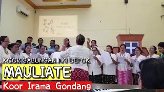 Koor Gabungan Mauliate Cipt Altim Sipahutar Dibawakan HKI Depok [upl. by Hubsher]