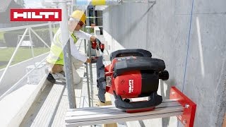 HOW TO align facades vertically with the Hilti PR 30HVS rotating laser level [upl. by Itnava183]